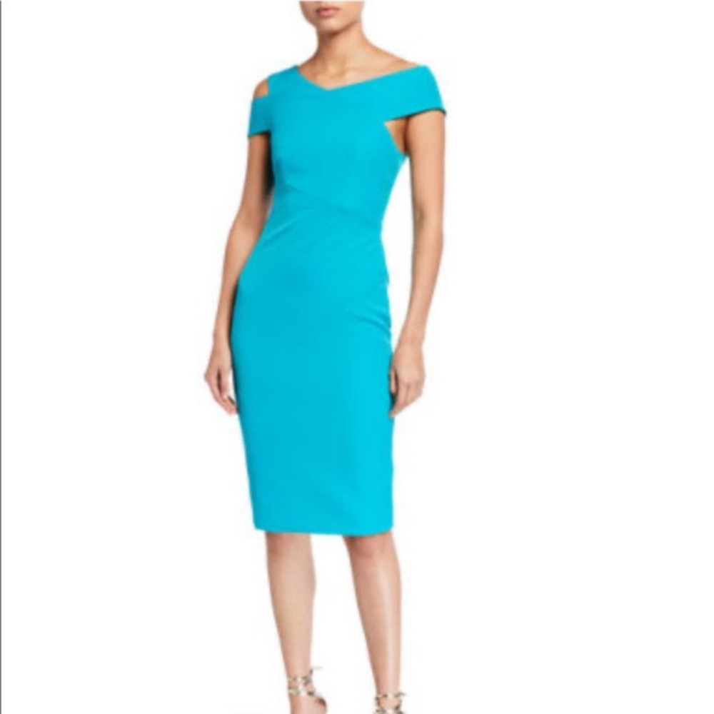 Ted Baker Blue Midi Dress
